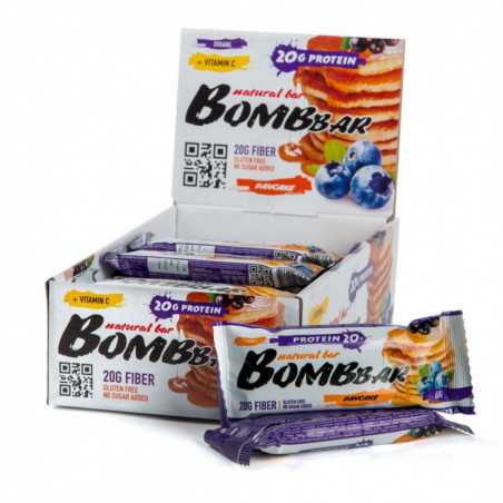 „Bombbar“ serbentų mėlynių blynas