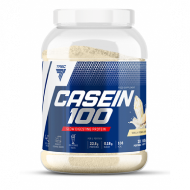 Kazeīns 100 krēmveida vanilla "Trec uzturs", 600 g – madala kalorsusega toode firmalt TREC NUTRITION, osta SportFit-ist