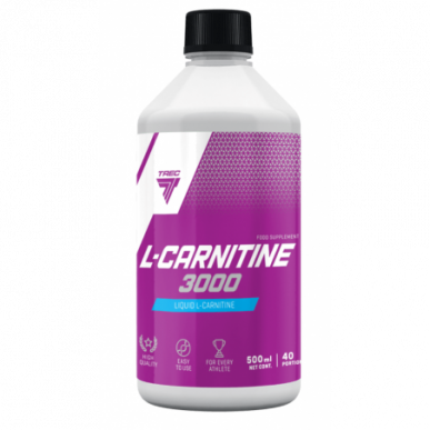 Treec Nutrition L-Carnitine 3000 "Apricot", 500 ml – madala kalorsusega toode firmalt TREC NUTRITION, osta SportFit-ist