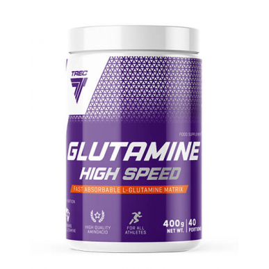 Ātras darbības glutamīns, oranžs-grreibs "Treec uzturs", 400 g – madala kalorsusega toode firmalt TREC NUTRITION, osta SportFit-ist