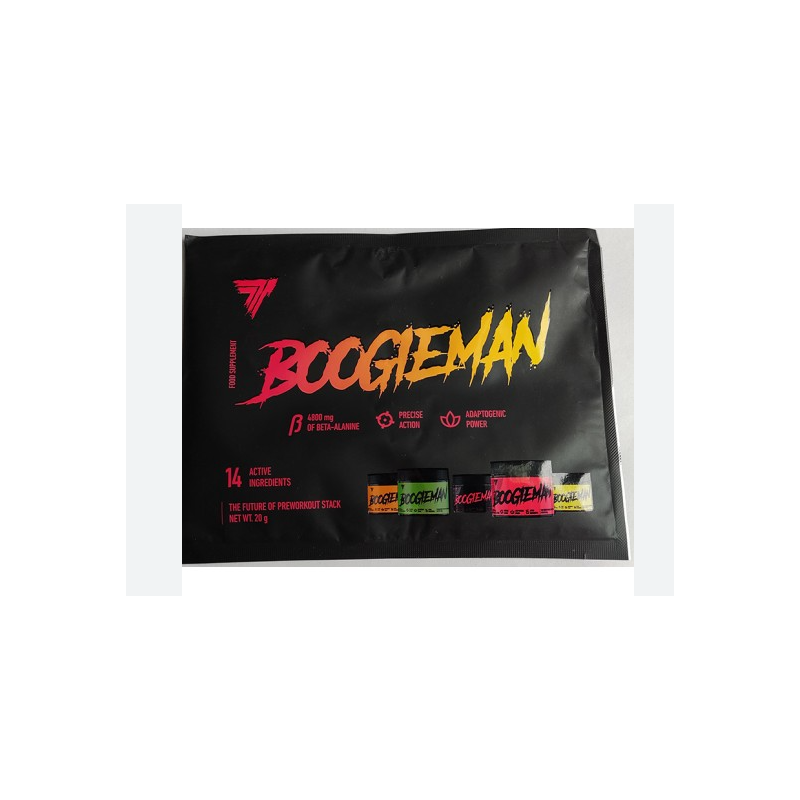 Boogieman Pirms košļājamās gumijas "Trec Nutrition", 20 g Boogieman Pirms košļājamās gumijas "Trec Nutrition", 20 g