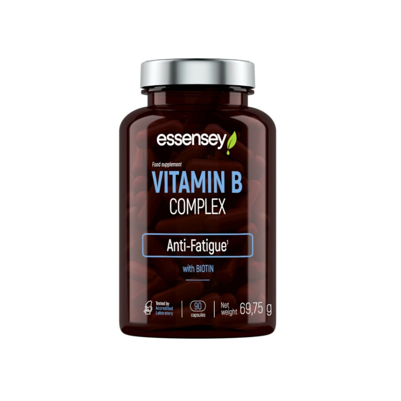 Essensey B vitamīna komplekss - 90 kapsulas Essensey B vitamīna komplekss - 90 kapsulas