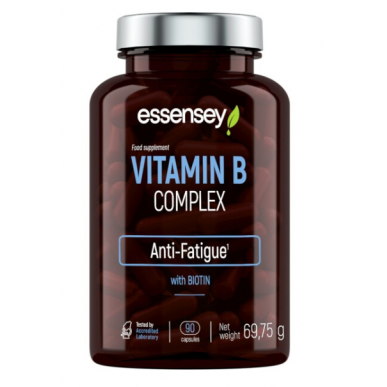 Essensey B vitamīna komplekss - 90 kapsulas – madala kalorsusega toode firmalt Essensey, osta SportFit-ist