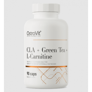 Ostrovit CLA + zaļā tēja + l -karnitīns - 90 kapsulas