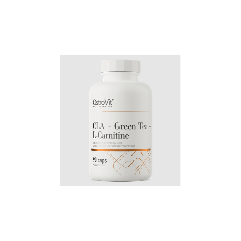 Ostrovit CLA + zaļā tēja + l -karnitīns - 90 kapsulas Ostrovit CLA + zaļā tēja + l -karnitīns - 90 kapsulas
