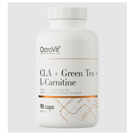 Ostrovit CLA + zaļā tēja + l -karnitīns - 90 kapsulas