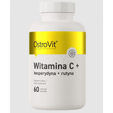 Ostrovit vitamīns C + hesperidīns + rutīns - 60 kapsulas – madala kalorsusega toode firmalt Ostrovit, osta SportFit-ist