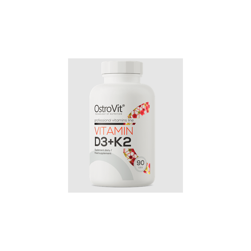Ostrovit vitamīns D3 + K2 - 90 tabletes