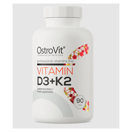 Ostrovit vitamīns D3 + K2 - 90 tabletes