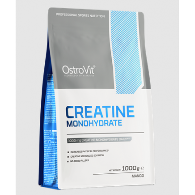 Ostrovit kreatīna monohidrātu mango aromatizēts -1000 g – madala kalorsusega toode firmalt Ostrovit, osta SportFit-ist