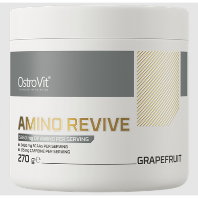 Ostrovit Amino Revive greipfrūts - 270 g – madala kalorsusega toode firmalt Ostrovit, osta SportFit-ist