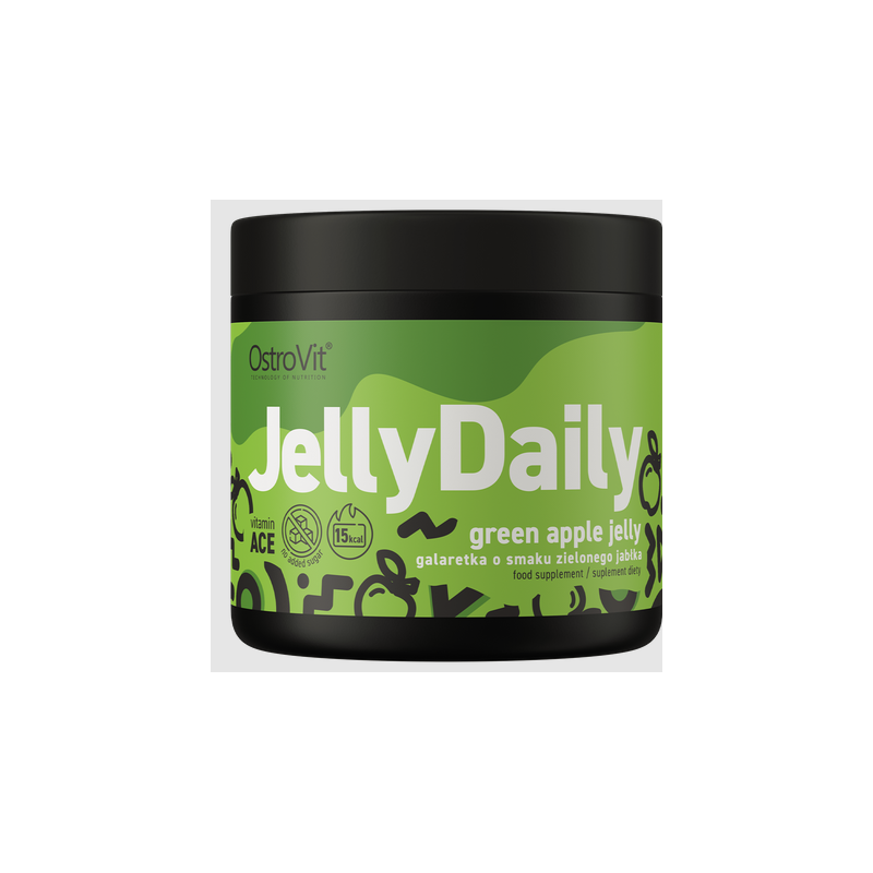 Ostrovit JellyDaily Green Apple Jelly - 350 g