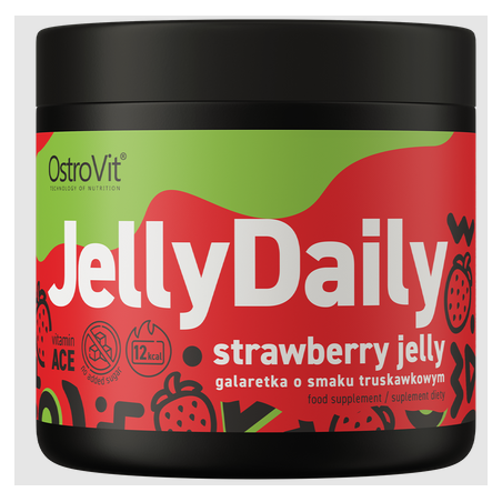 Ostrovit JellyDaily zemeņu želeja - 350 g