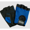 Sieviešu treniņu cimdi, zili-melni - M