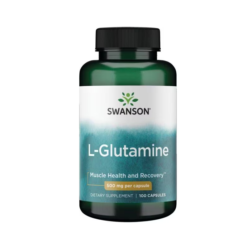 Swanson L -Glutamine, 500 mg -100 kapsulas