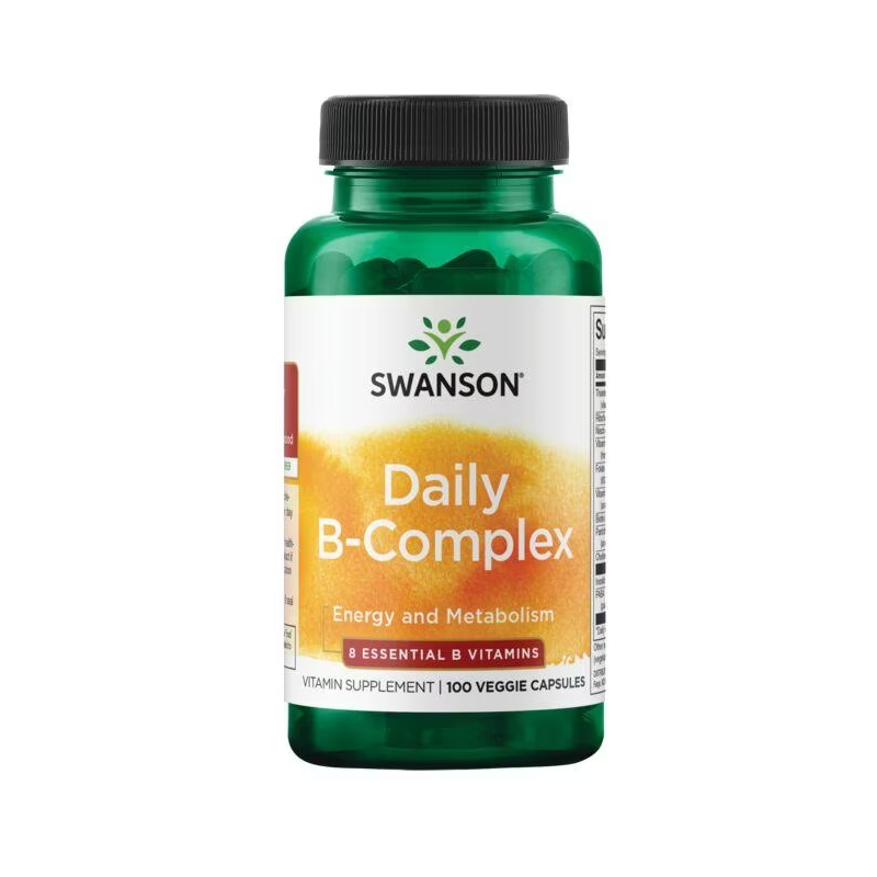 Swanson B -Complex, ikdienas - 100 dārzeņu kapsulas Swanson B -Complex, ikdienas - 100 dārzeņu kapsulas