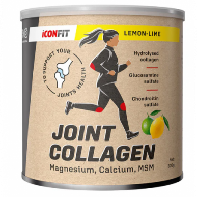 Iconfit locītavas kolagēna-citrona-kaļķa, 300 g – madala kalorsusega toode firmalt ICONFIT, osta SportFit-ist