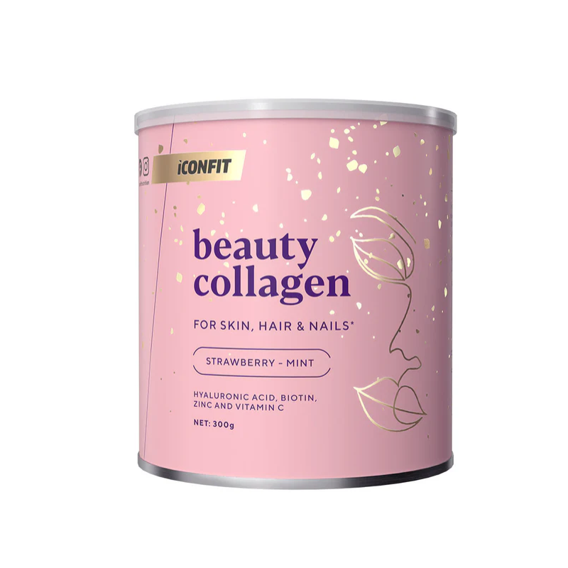 Iconfit Beauty Collagen - zemeņu monēta, 300G Iconfit Beauty Collagen - zemeņu monēta, 300G