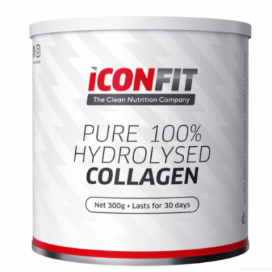 Tīrs hidrolizēts kolagēna "ikonfit", 300 g – madala kalorsusega toode firmalt ICONFIT, osta SportFit-ist