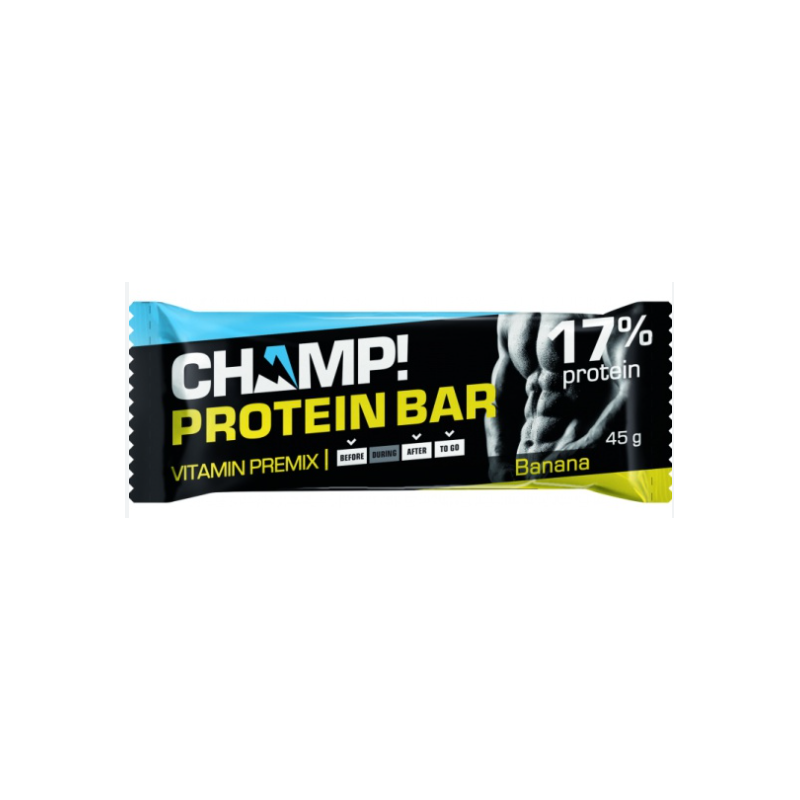 Leovit olbaltumvielu Bathon Champ! banāns, 45 g