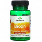 Swanson Biotin, 5000 mcg - 100 kapsulas