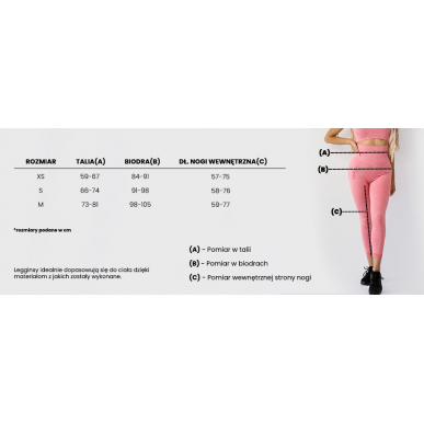 Ostrovit sieviešu legingi purpursarkani – madala kalorsusega toode firmalt Ostrovit, osta SportFit-ist