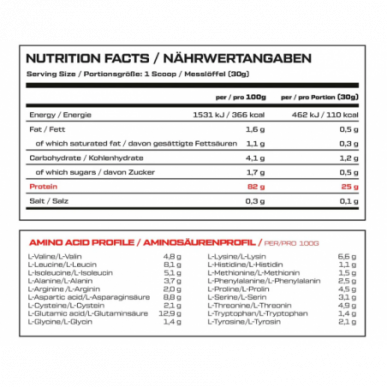 Lietot Pro sūkalu, melleņu vaniļas smalkmaizītes - 900G – madala kalorsusega toode firmalt VAST, osta SportFit-ist