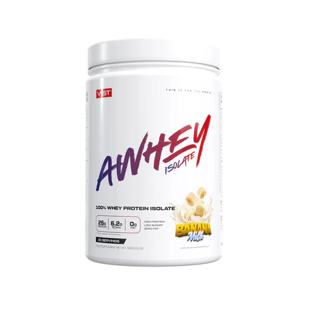 Awhey izolāts, banānu piens - 900g