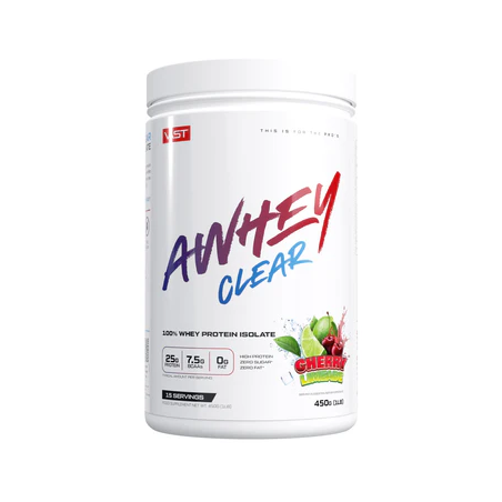 Awhey dzidrs (tīra olbaltumvielu izolāts) Kirsi Limeade - 450 g