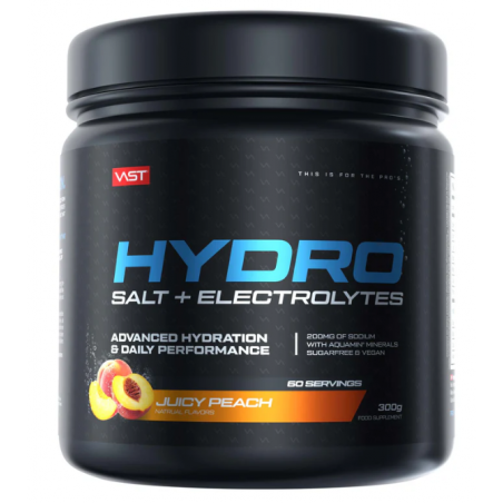 Jauni hidro sāls + elektrolīti, sulīgs persiks - 300 g