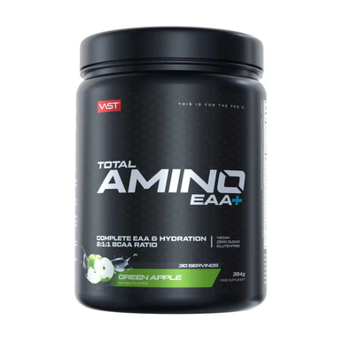 Kopējais amino EAA+, zaļš ābols - 384 g – madala kalorsusega toode firmalt VAST, osta SportFit-ist