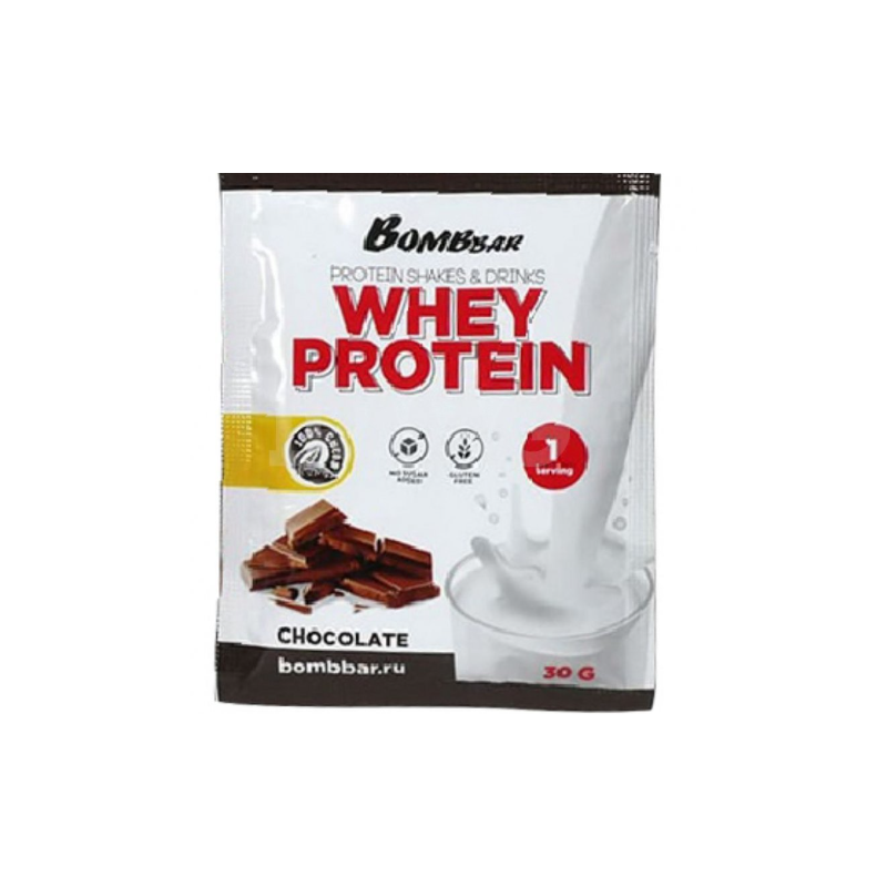 Heraproteiinin suklaan maku "pommi", 30 g