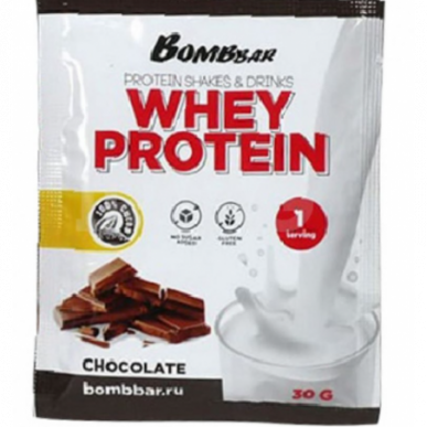 Heraproteiinin suklaan maku "pommi", 30 g – madala kalorsusega toode firmalt Bombbar, osta SportFit-ist