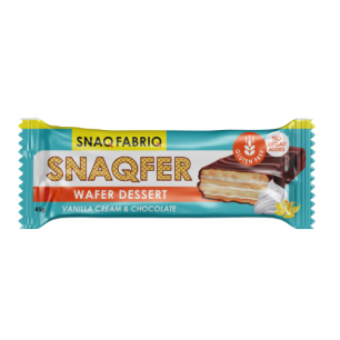 SNAQ fabriq vafeļu peldkonna "Vaniļas krēms un šokolāde", 45 g