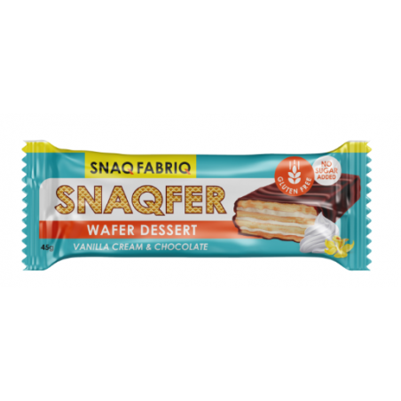 SNAQ fabriq vafeļu peldkonna "Vaniļas krēms un šokolāde", 45 g