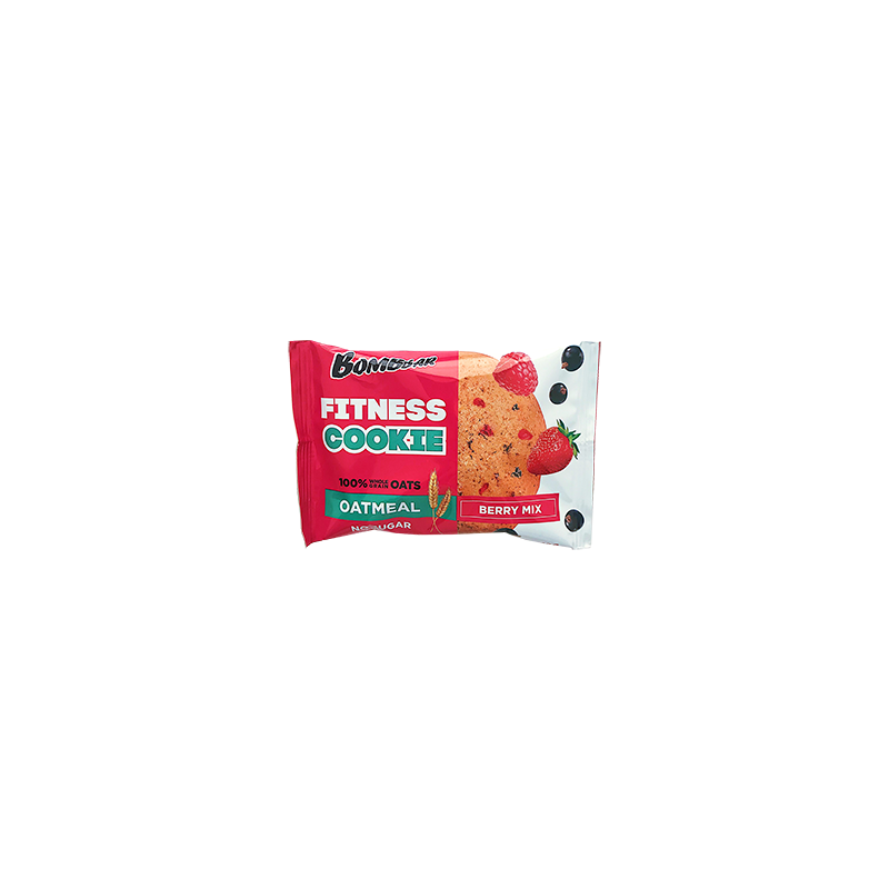 „Bombbar Fitness“ avižiniai dribsniai - uogų mišinys, 40 g