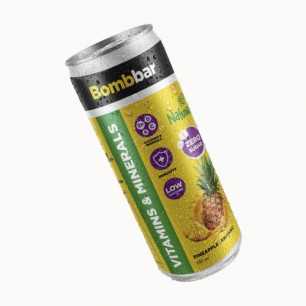Bombos limonadas su vitaminais „ananasai“ be cukraus, 330 ml