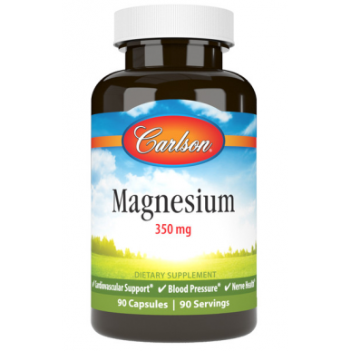 Karlsona magnijs, 350 mg - N180 – madala kalorsusega toode firmalt Carlson, osta SportFit-ist