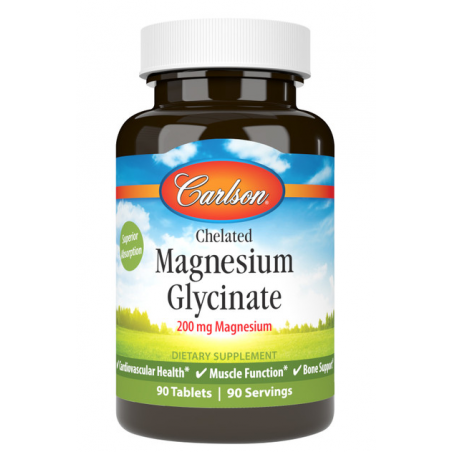Carlson Kelaat -magnesium, 200 mg - 180 tabletes