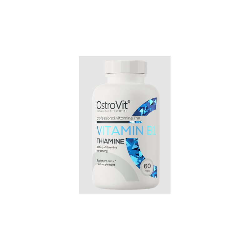 Ostrovit vitamīns B1 tiamīns - 60 kapsulas