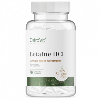 Ostrovit Betaine HCL Vege - 90 kapsulas – madala kalorsusega toode firmalt Ostrovit, osta SportFit-ist