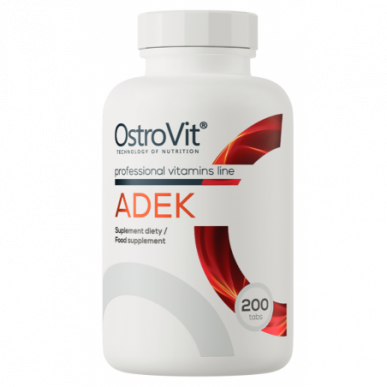 Ostrovit Adek, 200 tabletes – madala kalorsusega toode firmalt Ostrovit, osta SportFit-ist