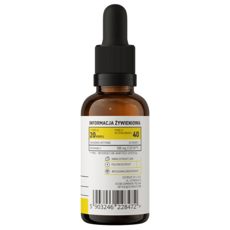 Ostrovit C vitamīna pilieni - 30 ml