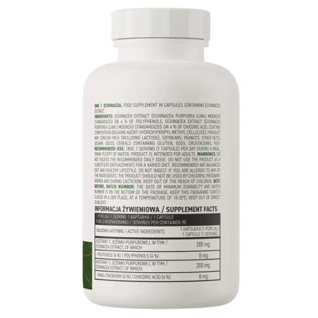 Ostrovit echinacea vege - 90 kapsulas