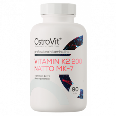 Ostrovit vitamīns K2 200 natto mk -7 - 90 tabletes – madala kalorsusega toode firmalt Ostrovit, osta SportFit-ist