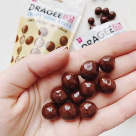 „Chikalab Dragee“ kukurūzų rutuliai šokolade, 120 g