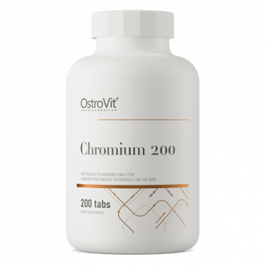 Ostrovit Chrome 200 μg - 200 tabletes – madala kalorsusega toode firmalt Ostrovit, osta SportFit-ist