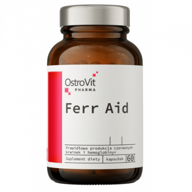 Ostrovit Pharma Ferr Aid - 60 kapsulas – madala kalorsusega toode firmalt Ostrovit, osta SportFit-ist