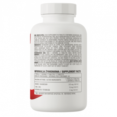 Ostrovit MGZB Ultra - 120 tabletes – madala kalorsusega toode firmalt Ostrovit, osta SportFit-ist