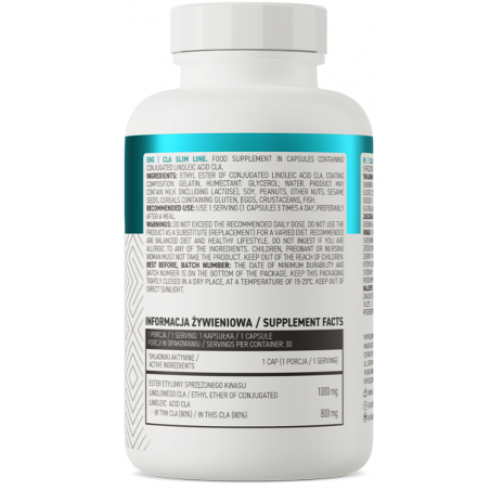 Ostrovit CLA Slim Line, 30 kapsulas